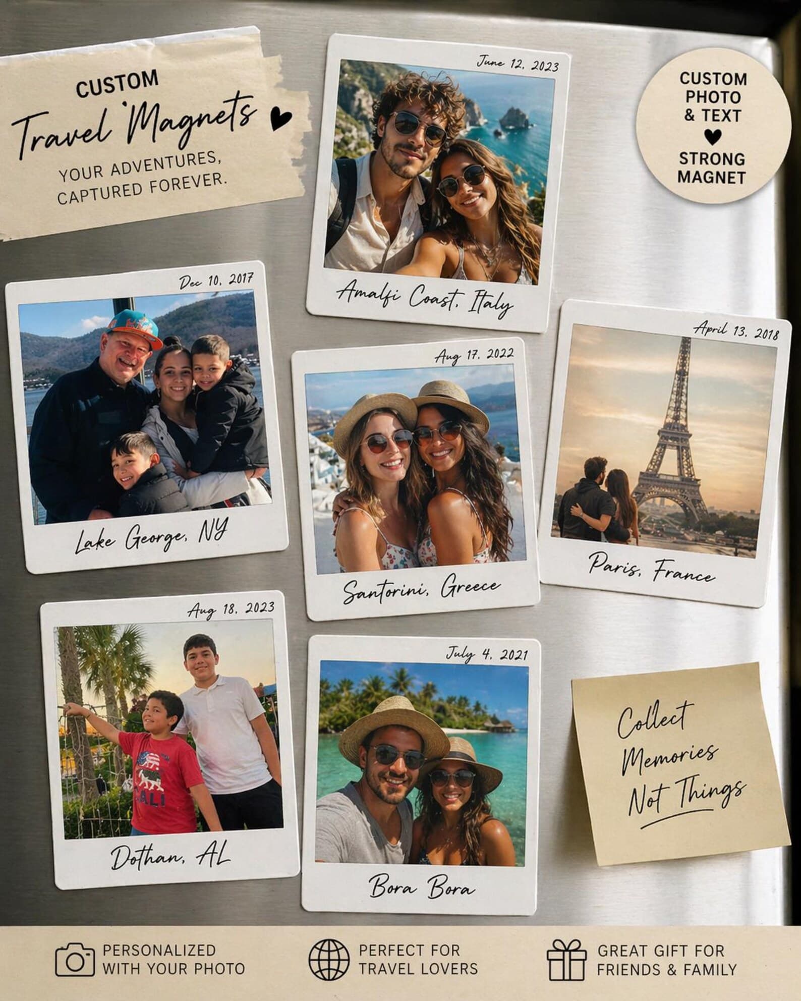 Vos voyages en magnets